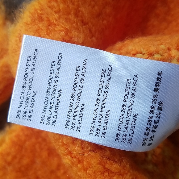 Anthropologie Simone Fuzzy Multicolor Watercolor Wool Alpaca Sweater XSP - Picture 11 of 12